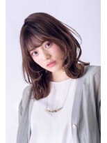 スノードロップ 荻窪(Snowdrop)&nbsp;前髪/アンブレラカラー/こなれミディ/イメチェン/ウェーブパーマ