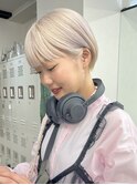 【soso 伊勢田】小顔ショート×ハイトーン【横浜/ブリーチ】