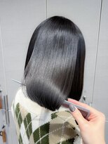 ロンド ロワール 門前仲町(Lond Loire)&nbsp;ボブショートボブ縮毛矯正ベージュグレージュ門前仲町