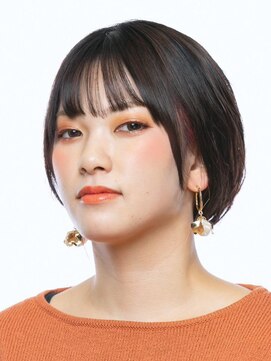 アース 新越谷店(HAIR&MAKE EARTH) 黒髪クールボブ