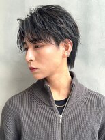 【aRietta岩渕】ナチュラルショート/ソフトツイスト/七三分け/春