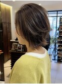 【藤田】ふんわりレイヤー外ハネボブ