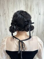 ジェイエルビー(JLB) 【JLB.MOE】お団子ツインアレンジ