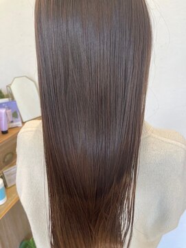 ハクバイジェービー 稲毛(hak by jb) 似合わせカット/メルディカラー/フェミニンロング