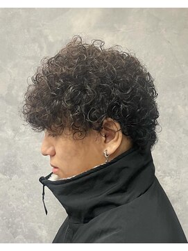 ヘアーサロンリボーンフォーメンズ 王子(Hair salon Reborn for men‘s) 強めのプードルパーマ