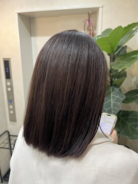 ユニック コウベ(unique KOBE) 髪質改善カラー×ショコラブラウン×ナチュラル系×神戸三宮