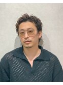 ソフトツイストパーマ　スパイキーショート