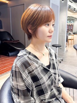 ロンド エメ 柏(Lond aimer) ミニウルフレイヤーカット顔周りカット前髪カットショート/柏柏