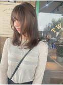 レイヤーミディ×シフォンベージュ