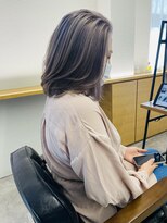 エミタス 柳通り(Emitas.)&nbsp;【和歌山美容室】ホワイトグレージュ