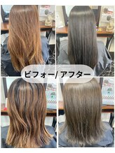 フェリックスドット西崎(FELIX 西崎)&nbsp;3300円【（白髪染めorお洒落染め）根本リタッチ＋マッサージ付き