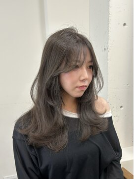 ペピンバイメルシー(pepin by merci.) ロング顔まわりレイヤー