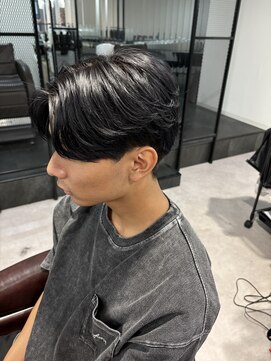 カルロイースタイル(CARLO e-style) メンズセンターパート