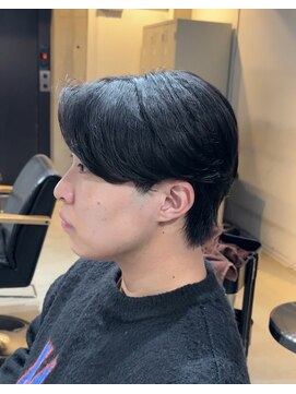 ブルニール 心斎橋(BLEUNIR) 曲がる縮毛矯正　ニュアンスパーマ　心斎橋　本町　メンズサロン