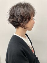 ラウンジ モリオ イケブクロ(Lounge MORIO Ikebukuro) ニュアンスパーマ/ショートパーマ/大人可愛い丸みショートパーマ