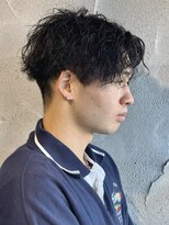 ニアウ 高崎店(Niau)&nbsp;ツイストスパイラルパーマメンズパーマメンズマッシュ群馬高崎