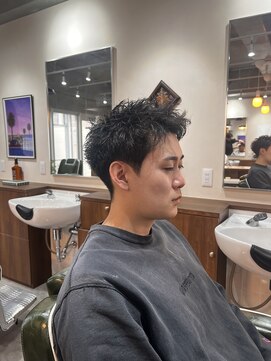 デン 仙台店(DEN) 仙台　メンズカット　スパイキーショート　ピンパーマ
