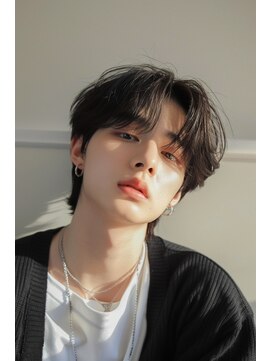 【ZEAL天神】韓国風メンズマッシュ毛流れパーマ★New Open