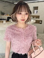 アロ 大阪梅田(alo)&nbsp;【momoa】インナーホワイトベージュ《ブリーチ/大阪梅田》