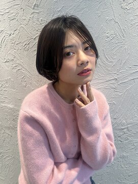 エクリ シセイドウ 麻布十番店(equri×SHISEIDO) 【麻布十番】大人のショートボブスタイル