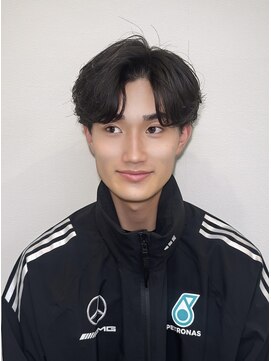 イロ メンズ 成田(iLo) 毛流れニュアンスパーマ