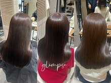 【水素カラー】今より綺麗な美髪を目指せる♪プレミアム水素カラーのたびに、艶も手触りもアップする。