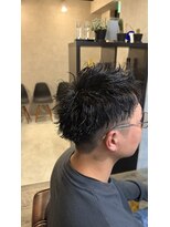 ロム(ROM)&nbsp;スパイキーショートパーマ