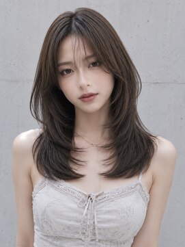 ユーフォリア 新宿通り(Euphoria) ザクザクレイヤー2wayバングミディアムヘアー