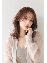 ヘアープラスジェイジェイ 新在家店(JJ)&nbsp;大人可愛いくびれミディアム