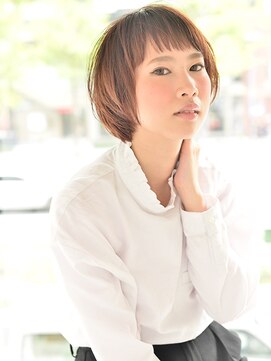 ケーツー心斎橋 クイーンズガーデン バイ ケーツー(K two QUEEN'S GARDEN by K two) ナチュラルボブ/心斎橋&難波&なんば