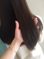 ツヤツヤなめらかストレートロング♪【担当 中野千帆】