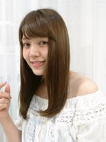 ネオリーブリタ たまプラーザ店(Neolive rita)&nbsp;透明感のあるグレージュストレート