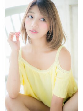 モッズ ヘア 福岡姪浜店(mod's hair) シンプルボブ×グラデカラーb