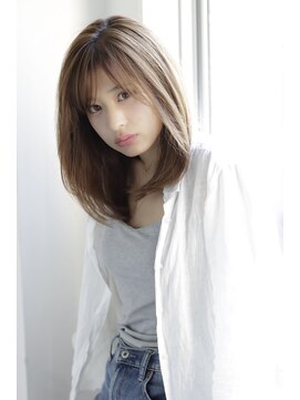 アンルポン(un.le.pont) 【un le pont】大人女性のワンカールヘア♪