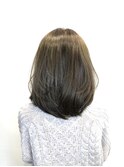 透明感◎オリーブアッシュ〈浦安 美容室〉