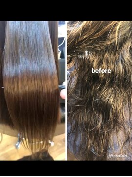 ルッツ カオラ(Ruttu KaoLa) 【髪質改善】酸性縮毛矯正手触り感とツヤ感が全然違います