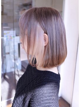 シエル ヘアーメイクアップ(CieL hair make up) ホワイトインナー × ミルクティーグレージュ
