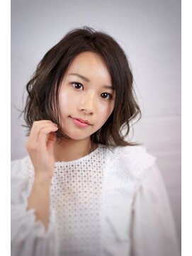 アッシュ 高幡不動店(Ash) 【Ash高幡不動店×山崎】大人可愛い☆切りっぱなしボブ