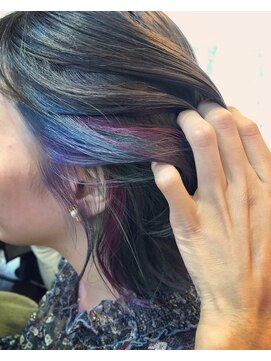 ビヨンドイー(beyond E) サイドインナーカラーユニコーンカラー