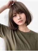 【GARDEN川谷】20代30代大人可愛い小顔ボブ×グレージュ
