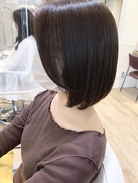 ネオリーブ チロル 横浜西口店(Neolive CiroL.) 髪質改善×ボブ　ツヤとしなやかさを実現