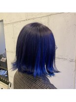 アヴァンティ ヘアーアンドスパ(avanti hair&spa) パープルハイインナーブルー