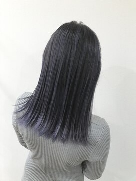 ヘア ライフ セリス(hair life Celis) バレイヤージュ×ラベンダー