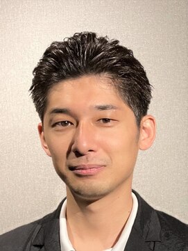 ビーダンディー(Bee dandy) ビジネスフォーマル かき上げオールバック ナチュラルブラック