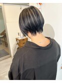 ショートスタイル×ハイライト