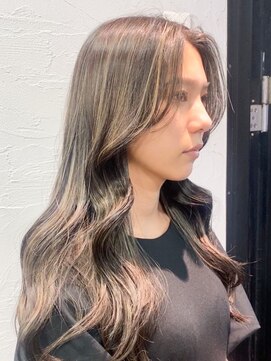 ノラ ウメダ(NORA UMEDA) 【NORA UMEDA 高木】大人可愛い地毛ハイライト20代30代◎