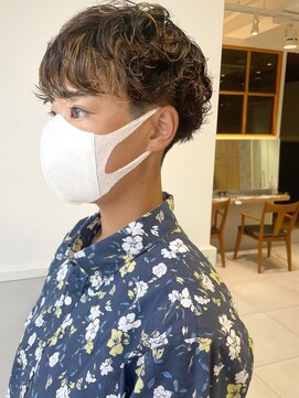 バブ バイネオリーブ(Bab by neolive) 刈り上げショートパーマ☆