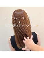 インプルーヴ アートスタイルヘアー(imProve Art style hair) 透明感ハイライトカラー&ピンクベージュ♪