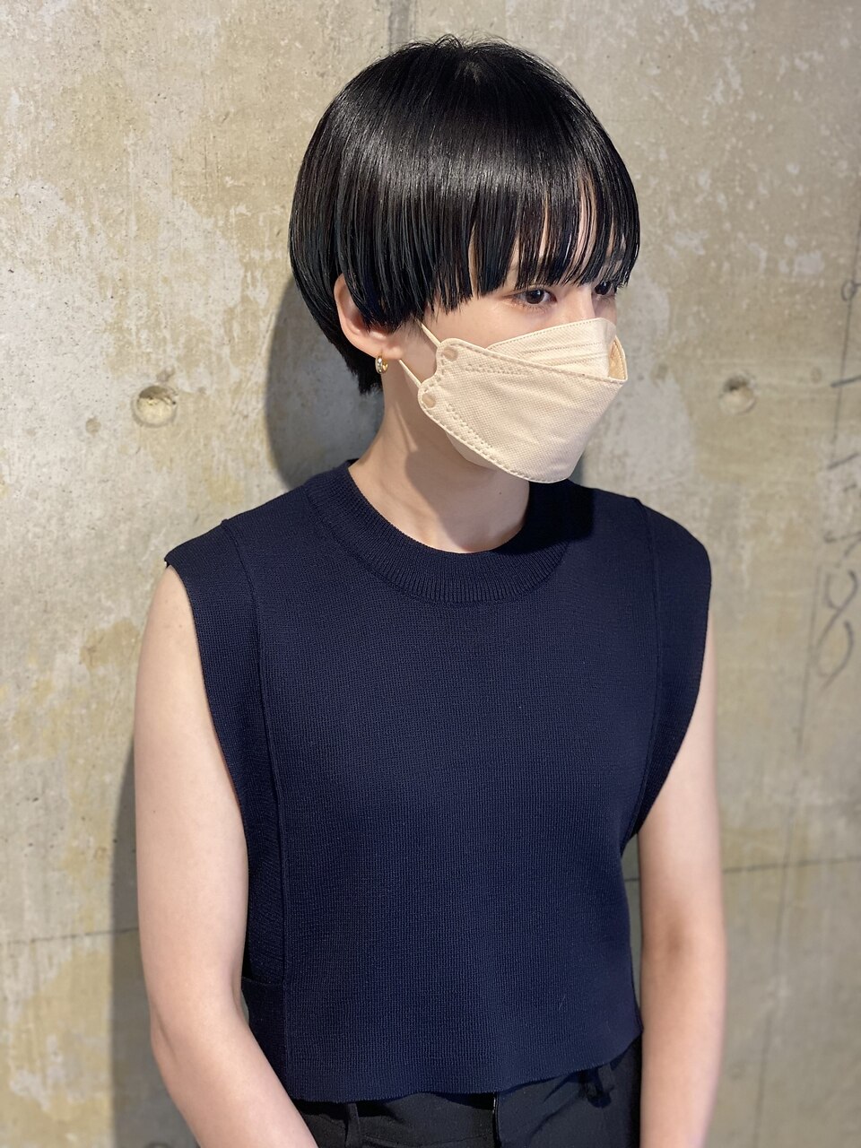 黒髪スキニーマッシュショート【liblo】：L173726562｜リブロ(liblo)の