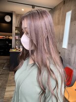 ハク(haku)&nbsp;[yuuki]ラベンダーカラーピンクベージュミルクティーカラー